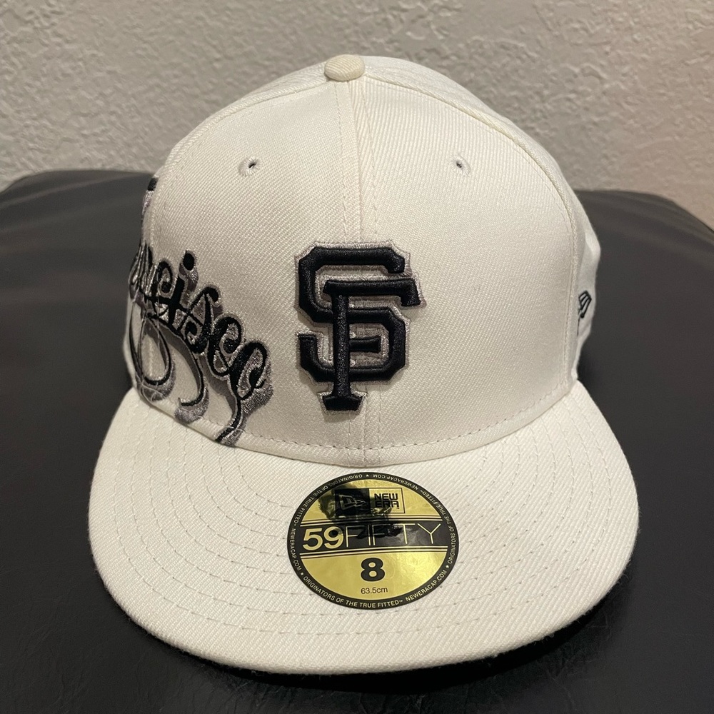 SF Giants Big Script San Francisco cap size 8